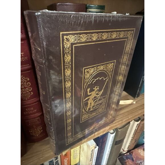 Easton Press At The Earth's Core A Princess of Mars SEALED 🔥 NEW Leather Gold ✨ - Picture 1 of 4